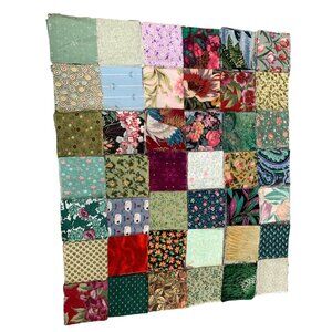 Floral Fabric Quilt Squares 168 Precut 2" Patchwork Assorted Patterns & Colors C